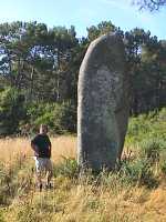 Kerderff - larger of 2 menhirs